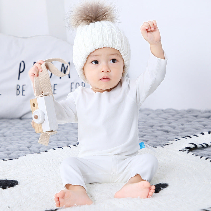 Baby clothes pajamas climbing