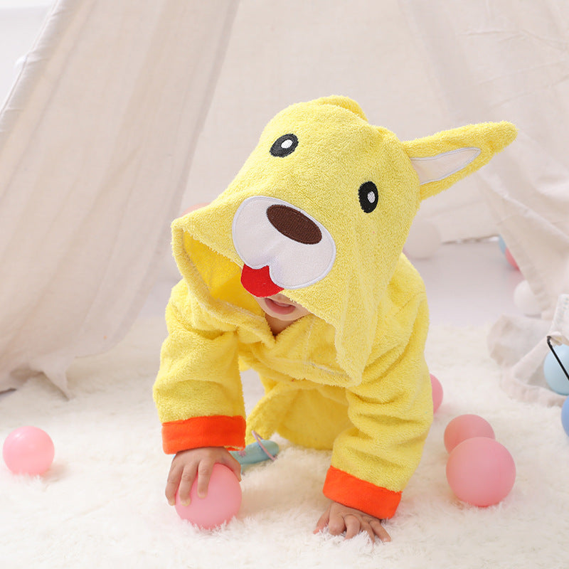 Cartoon Animal Modeling Baby Bath Towel