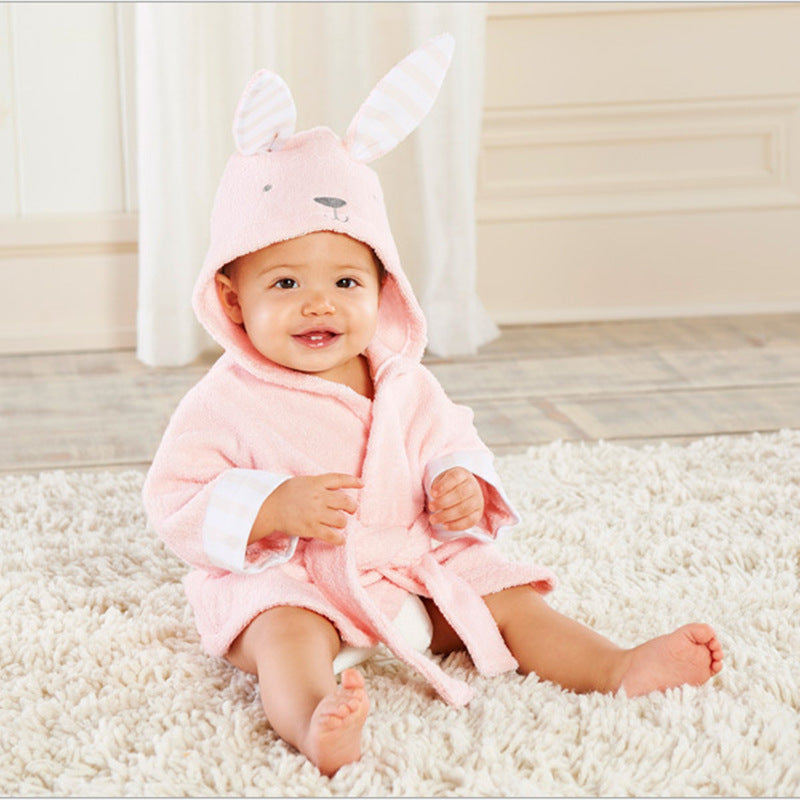 Cartoon Animal Modeling Baby Bath Towel