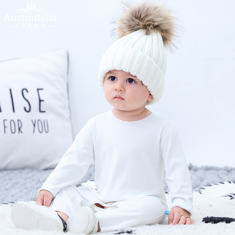 Baby clothes pajamas climbing