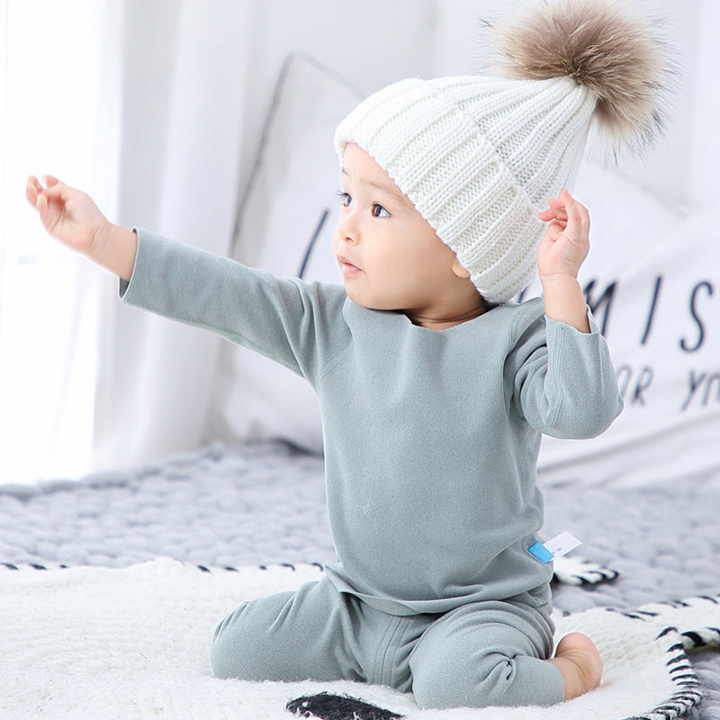 Baby clothes pajamas climbing