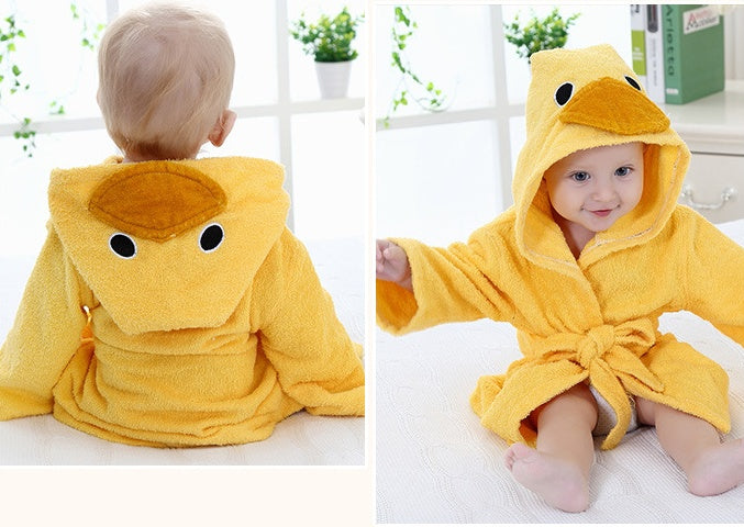 Cartoon Animal Modeling Baby Bath Towel