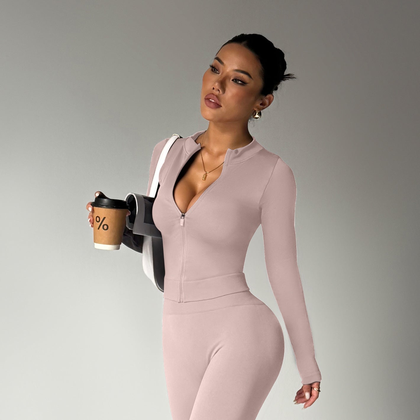 High Waist Yoga Suit Sports Fashion