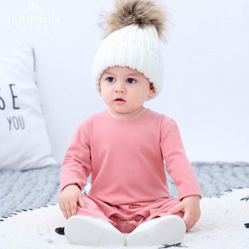 Baby clothes pajamas climbing