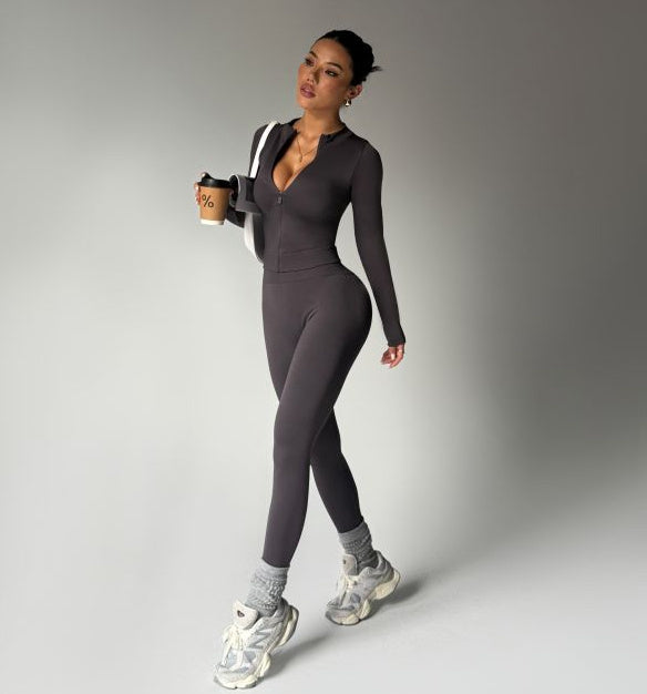 High Waist Yoga Suit Sports Fashion