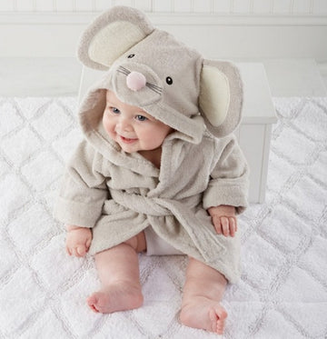 Cartoon Animal Modeling Baby Bath Towel