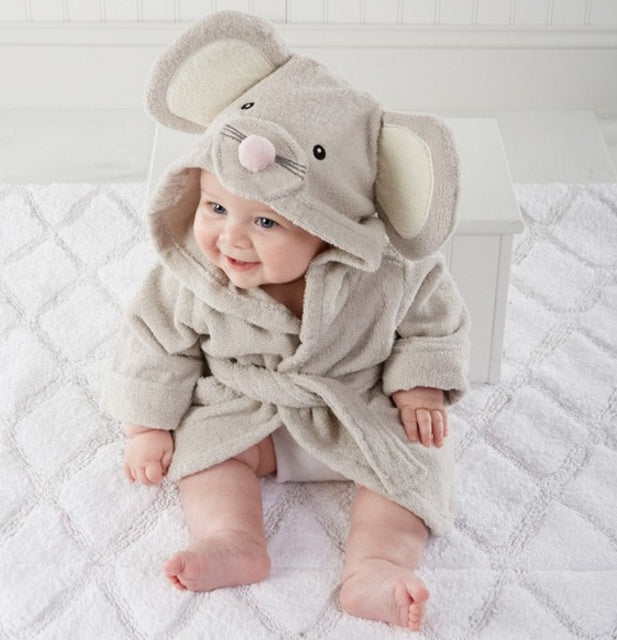 Cartoon Animal Modeling Baby Bath Towel
