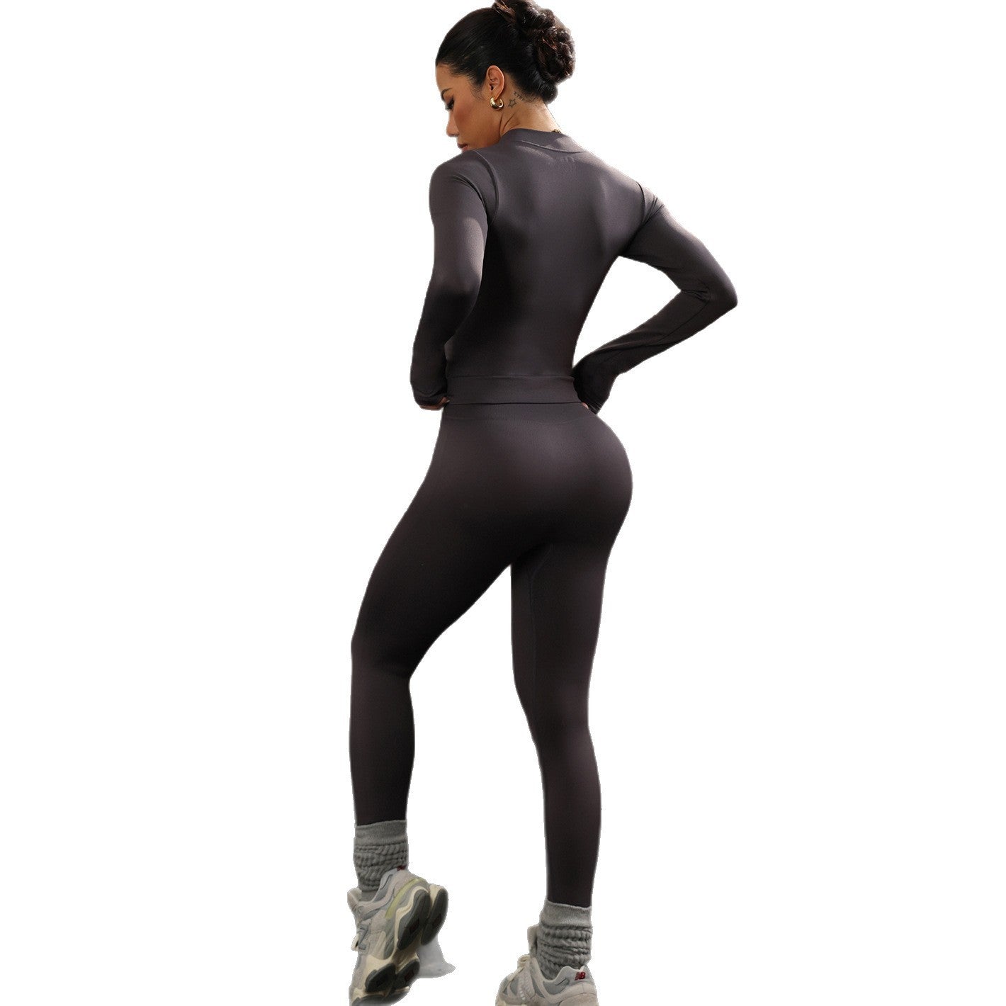 High Waist Yoga Suit Sports Fashion