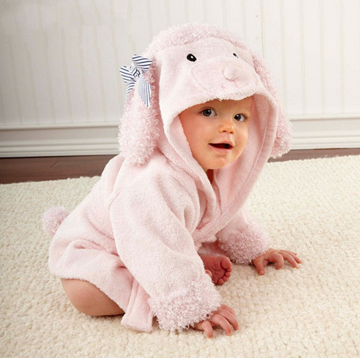 Cartoon Animal Modeling Baby Bath Towel