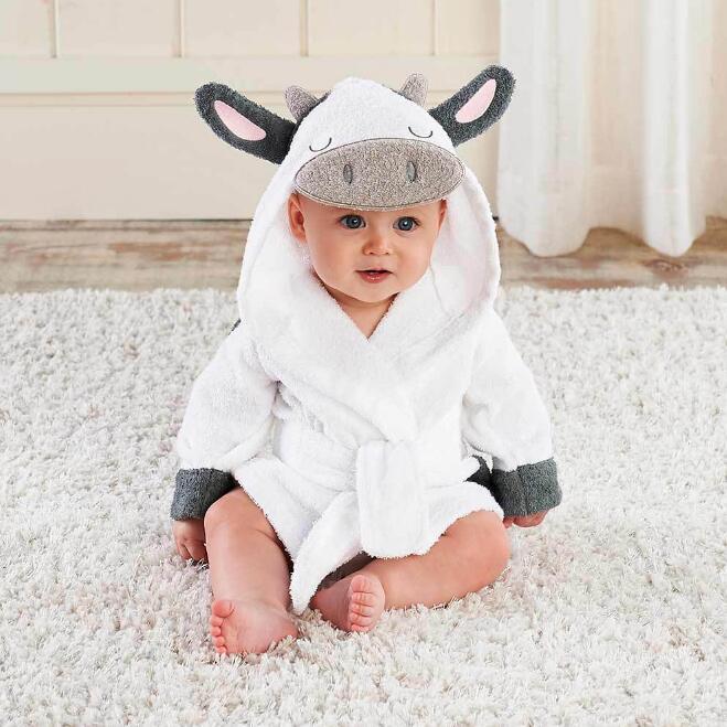 Cartoon Animal Modeling Baby Bath Towel