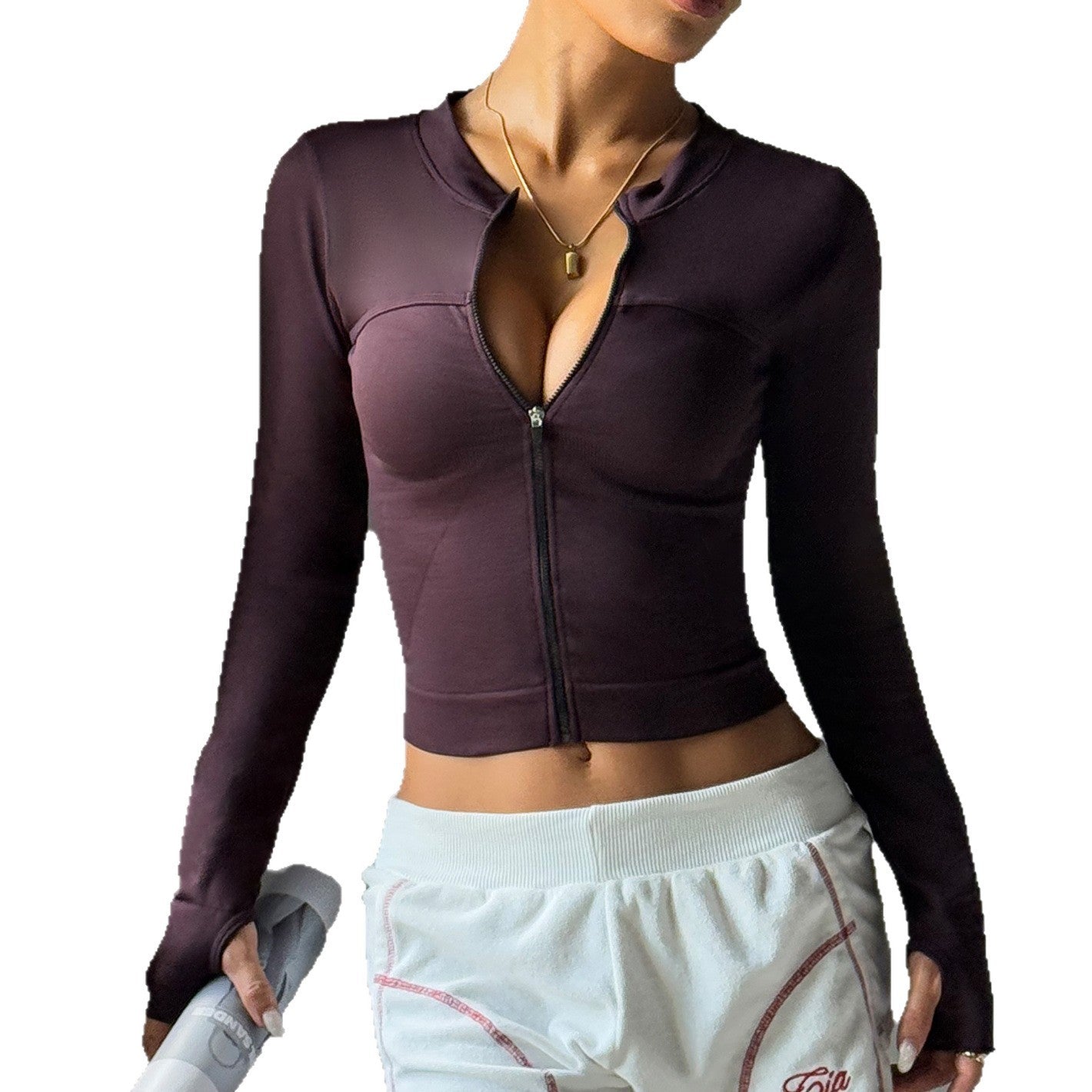 Long-sleeve Yoga Coat Sports